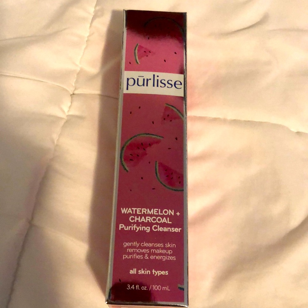 Pūrlisse cleanser purifying watermelon & charcoal